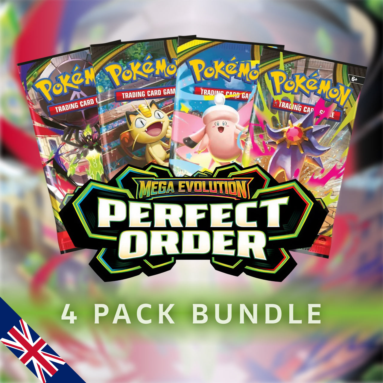 pokemon cards 4 pack Perfect Order