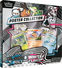 Scarlet & Violet - Black Bolt & White Flare - Unova Poster Collection - Sealed