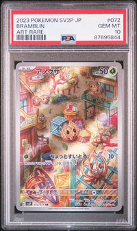 Pokémon TCG - Bramblin #072 PSA 10