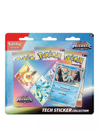 Pokemon: Scarlet & Violet - Prismatic Evolutions Tech Sticker Pack (Glaceon)