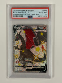 Charizard V (Secret) - Champion's Path PSA 10