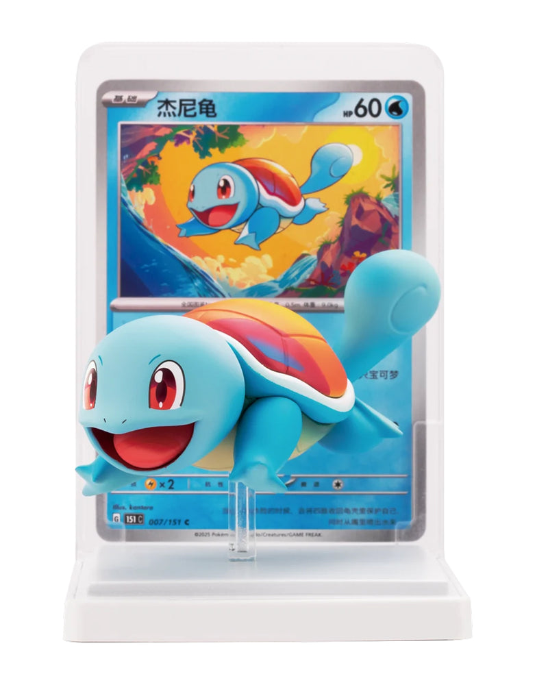 pokemon cards with figures 30th Celebration Mewtwo Figure Collection Box and 2 Collect 151 Journey booster packs Dream Painting Water Ecology Figurine