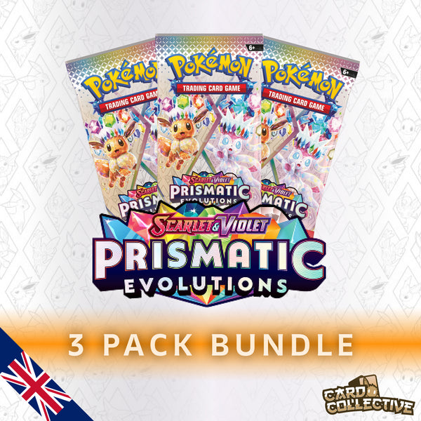 Pokemon: Scarlet and Violet Prismatic Evolutions Booster Bundle