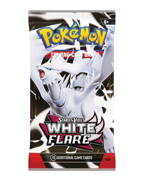 英語版 ポケモンカード WHITE FLARE 9パーク Scarlet & Violet - White Flare English Booster Pack – Card