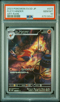 Pokémon TCG - Fletchinder #073 PSA 10